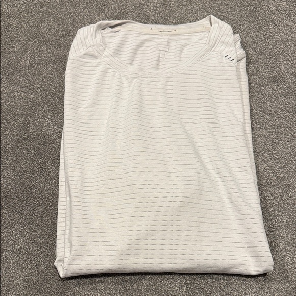 lululemon athletica Other - lululemon athletica White Short Sleeve Performance Tee